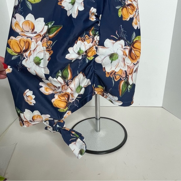 Savi Mom Maternity Tankini Floral Halter Sz M - Picture 7 of 7